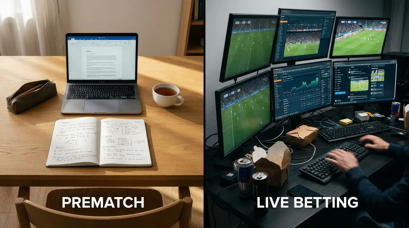 Perfil de apostante ideal para prematch y para apuestas en vivo