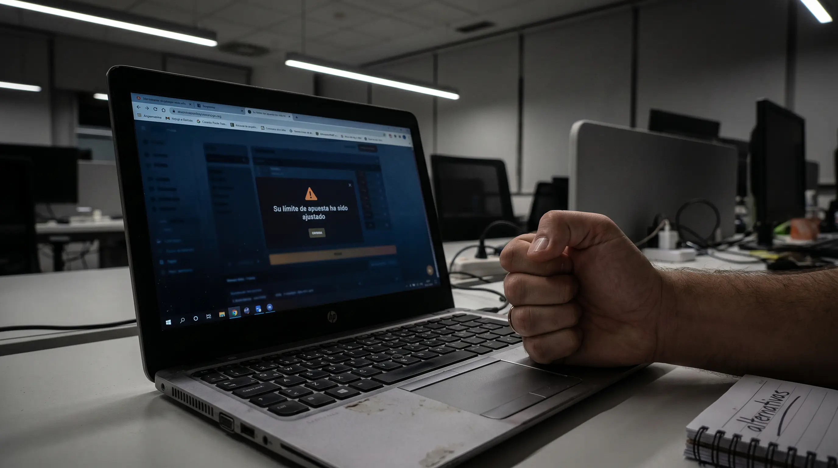 Señales de limitación de cuenta en casas de apuestas por arbitraje