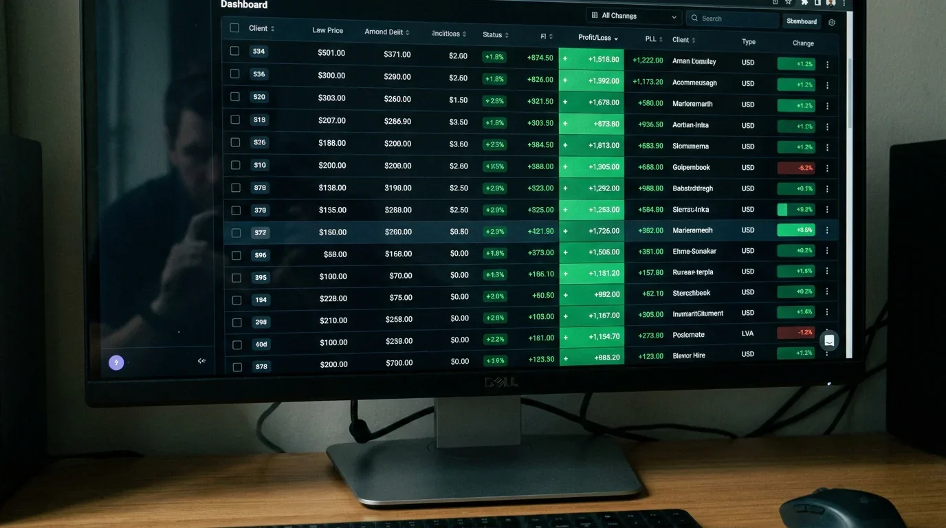 Interfaz de escáner de surebets con oportunidades de arbitraje en tiempo real
